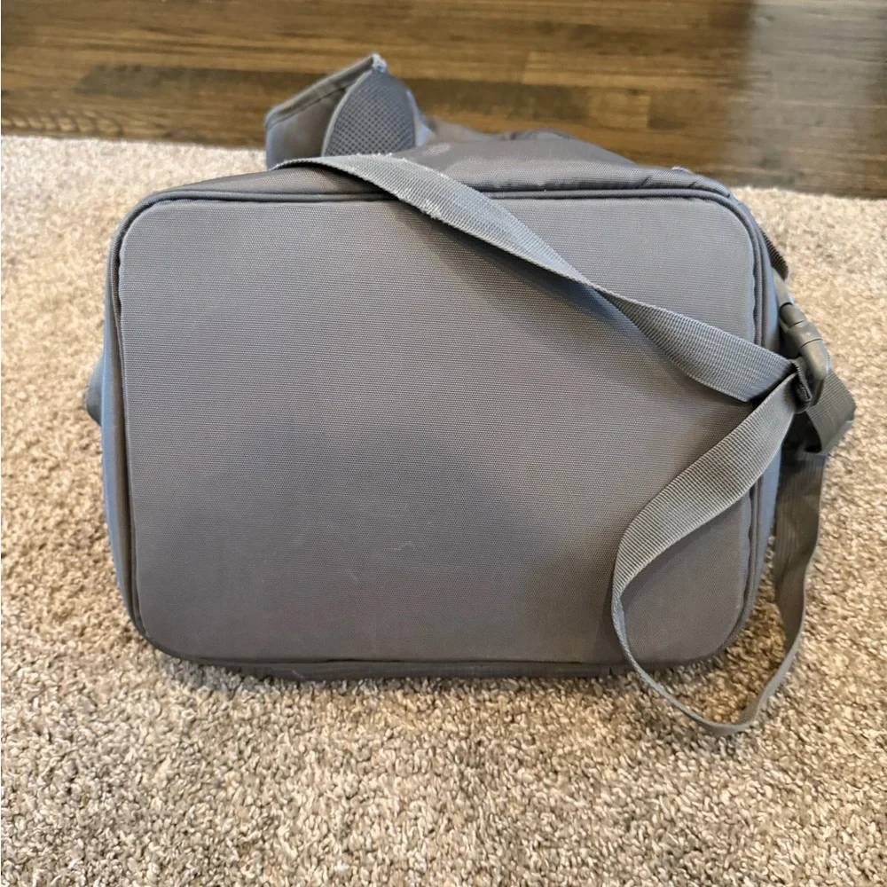 Outward hound front Gray Drawstring Backpack dog carrier
